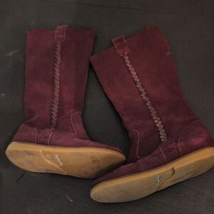 Elephantito Suede Girls Boots Comfortable
